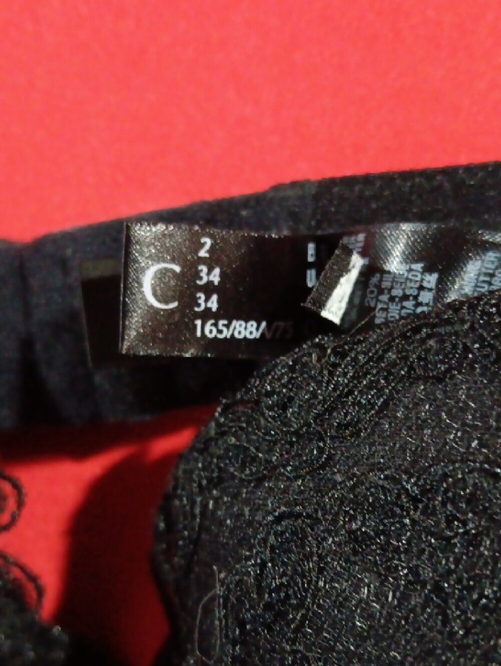 La Perla Black Embroidered Balconette Bra - Picture 3 of 5